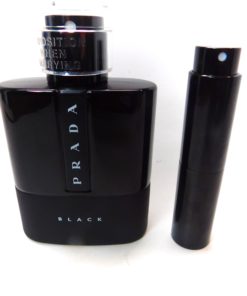 Prada Luna Rossa Black 8ml Travel Sample Atomizer Cologne Parfum Compliments!
