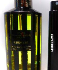 Mancera Lemon Lime 8ml Travel Atomizer Cologne Sample Perfume Spin Spray