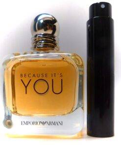 Emporio Armani Because It's You EDP 8ml Travel Atomizer Sample Decant Perfume