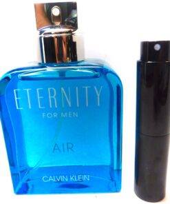 Eternity Air By Calvin Klein men 8ml travel atomizer sample spray cologne Decant