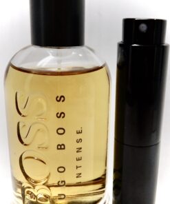 Hugo Boss Bottled INTENSE 8ml travel atomizer PARFUM Apple Vanilla Spice Cologne