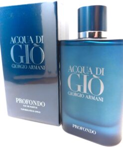 ACQUA DI GIO PROFONDO by Giorgio Armani 4.2 oz 125 ml EDP Spray NEW SEALED 2020