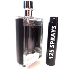 Prada L'homme Edt Cologne 8ml Travel Atomizer Decant Sample Fresh scent sprayer