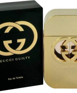 GUCCI GUILTY 75zml 2.5oz Edt Perfume TESTER PACKAGE